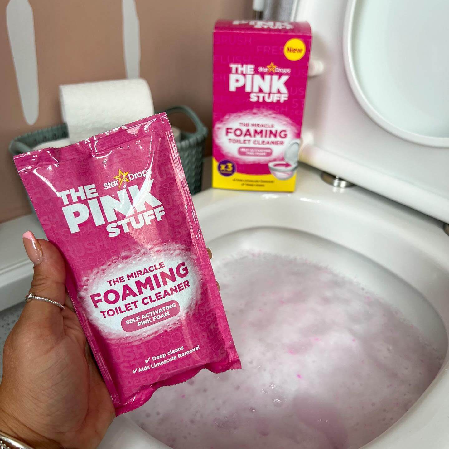 The Pink Stuff Miracle Foaming Toilet Cleaner 300g. 